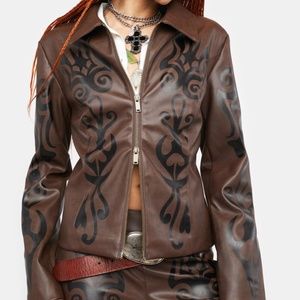 Current Mood Vegan Leather Jacket & Pants